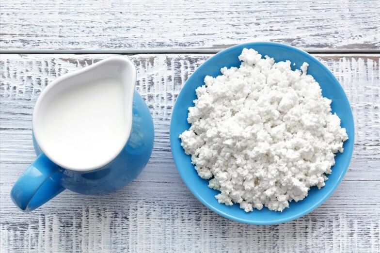 cottage cheese and kefir for weight loss