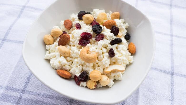 cottage cheese with nuts for weight loss