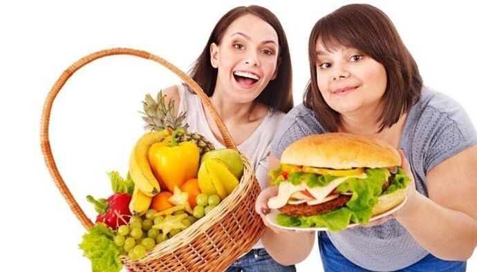 For successful weight loss, girls have revised their diet