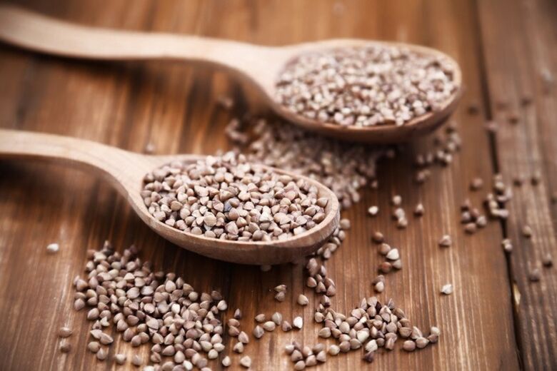 Lose weight in buckwheat